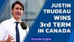 Canadian PM Justin Trudeau wins 3rd term, but without a Liberal Party majority | Oneindia News