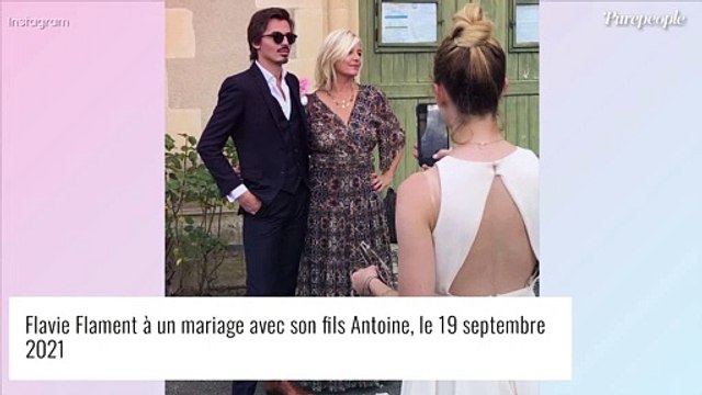 Flavie Flament radieuse avec son grand fils Antoine : le duo complice pour un mariage