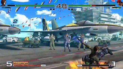 The King of Fighters XIV: Whip vs. Ralf