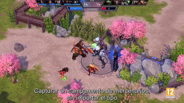 Heroes of the Storm: Campo de Batalla: Hanamura