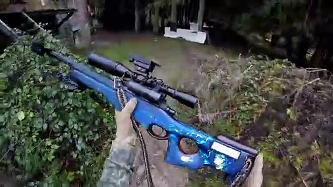 Using $1300 REAL CSGO Weapons In Airsoft War!!