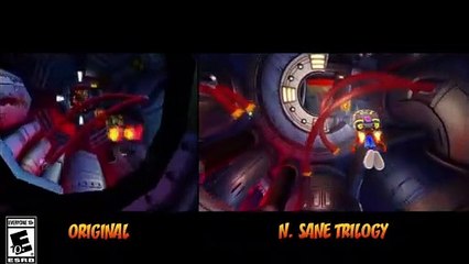 Crash Bandicoot N. Sane Trilogy: Comparativa: Rock It