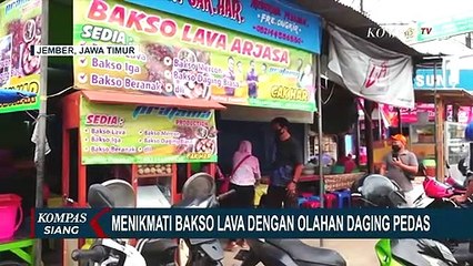 Download Video: Sluurrpp.. Sensasi Pedas Bakso Lava Ini Dijamin Bikin Ngiler!