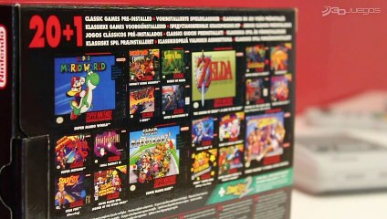 Examinando Mini SNES