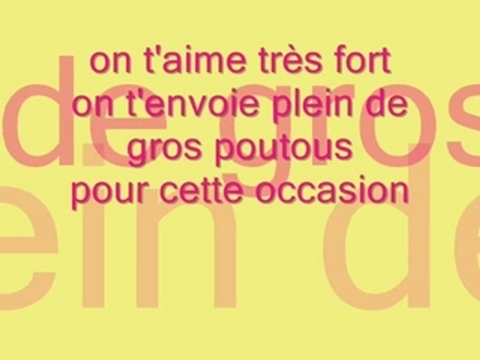 Fêtes des grand mère