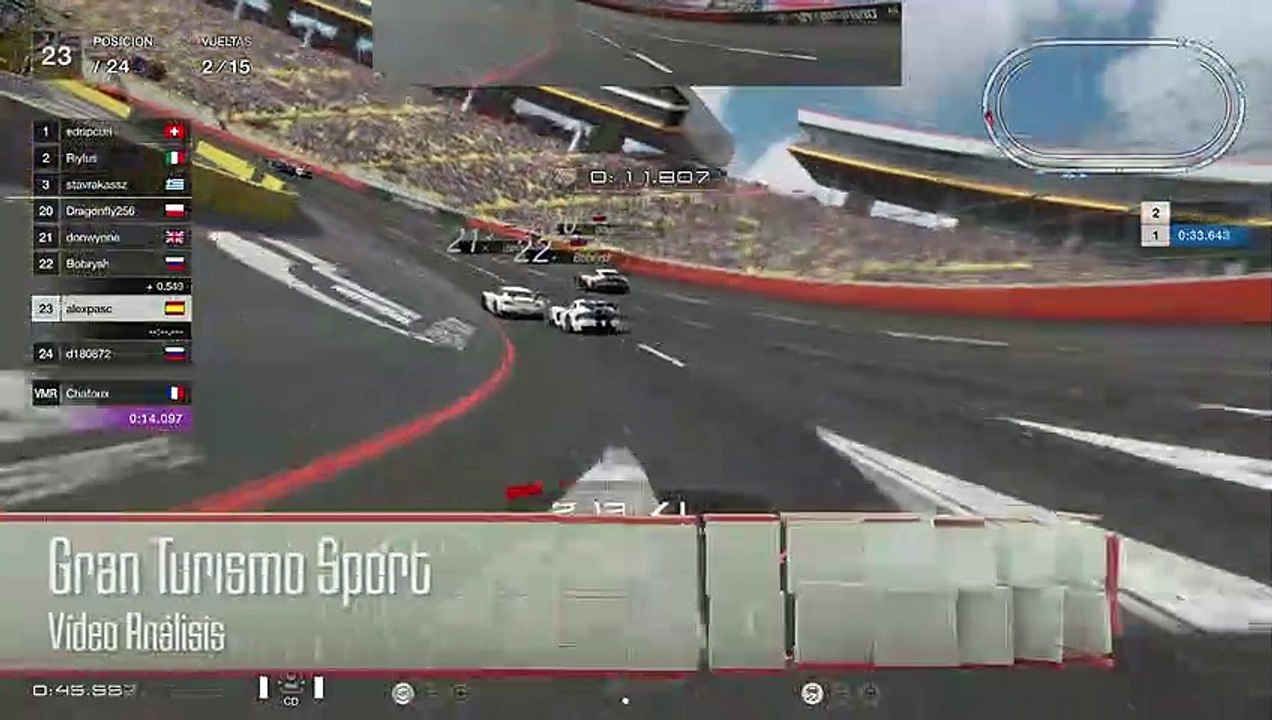 GT Sport: Vídeo Análisis