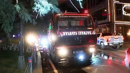 Bebek Sahili'nde dün yanan tekne gece çıkan ikinci yangında battı