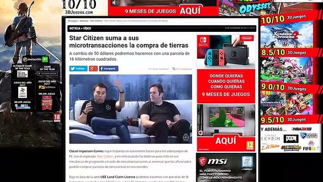 Las 4 cosas que Recordarás del 2017 en los Videojuegos