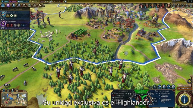 Civilization VI Rise & Fall: Avance: Escocia