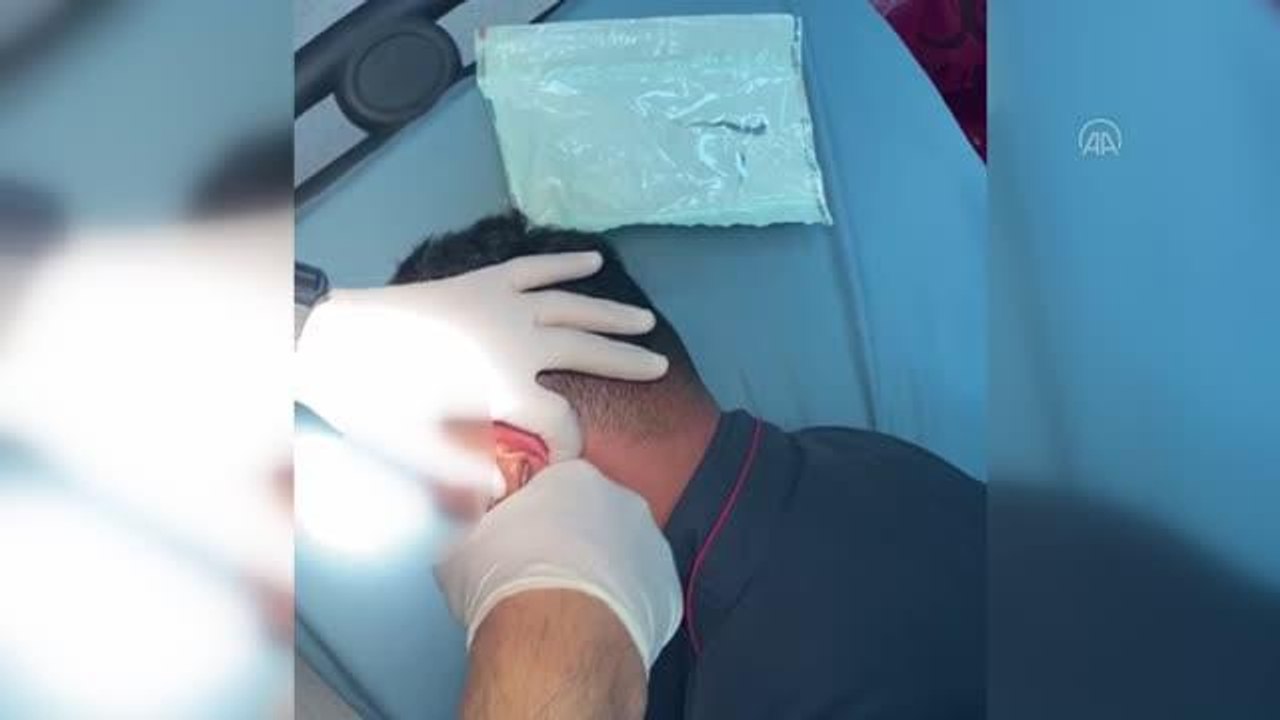 KIRIKKALE - Motorlu Taşıtlar Sınavı'nda kopya düzeneği hazırlayan 2 kişi yakalandı (2)