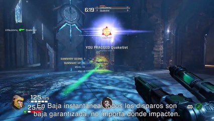 ¡Baja instantánea es para todos! Tráiler de Quake Champions