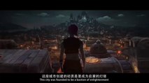 Le dernier trailer d'Arcane, la série animée LoL, diffusé en Chine