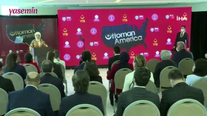 “Osmanlı’nın Amerika’sı” belgesel filmine Emine Erdoğan'ın konuşması damga vurdu!