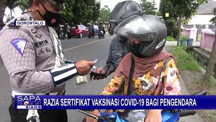 Bukan Karena Tak Bawa Surat Kendaraan, Pengendara Ini Kena Ciduk Gegara Tak Punya Sertifikat Vaksin