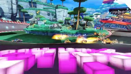 Team Sonic Racing muestra sus mecánicas y jugabilidad