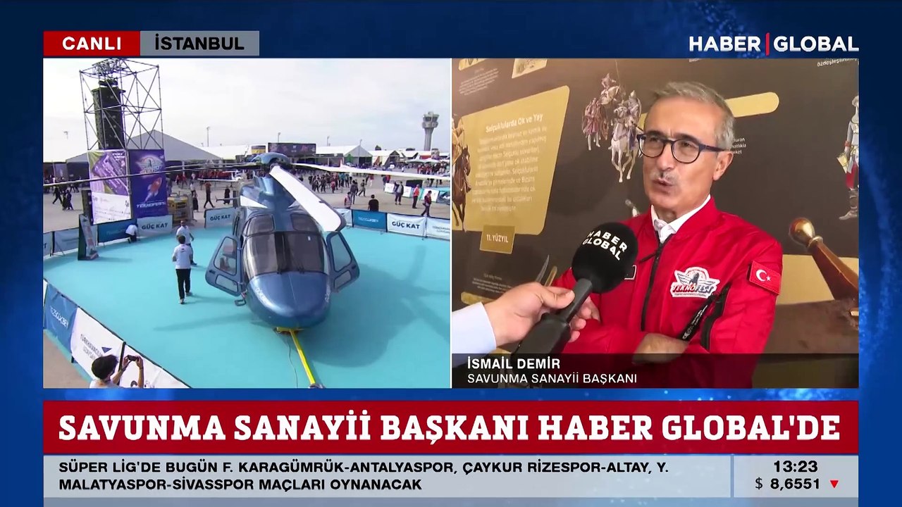 Yerli Savunma Sanayii'nde neredeyiz? İsmail Demir Haber Global'e anlattı