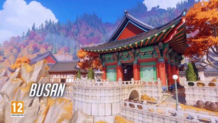 Busan. Vídeo del nuevo mapa de control de Overwatch