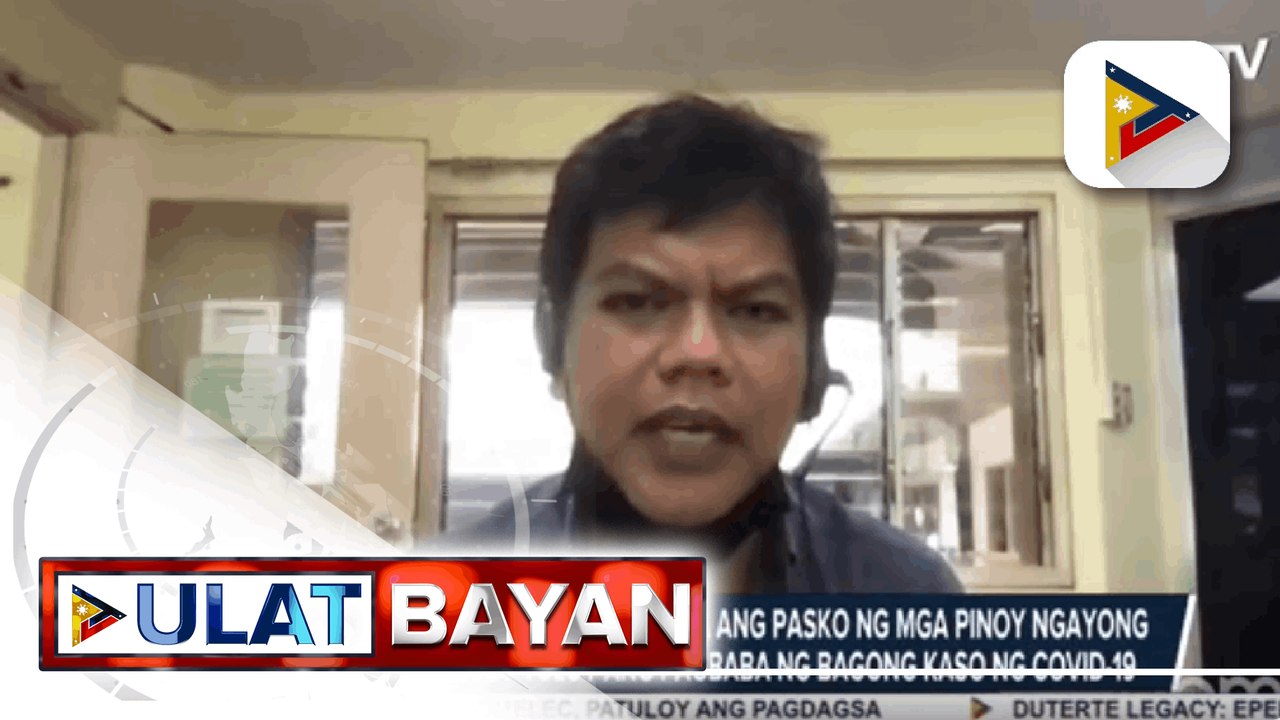 Octa Research, tiwalang masaya ang Pasko ng mga Pinoy ngayong taon kung tuluy-tuloy ang pagbaba ng bagong kaso ng Covid-19 ; Delta variant surge sa Pilipinas, posibleng nasa end game na