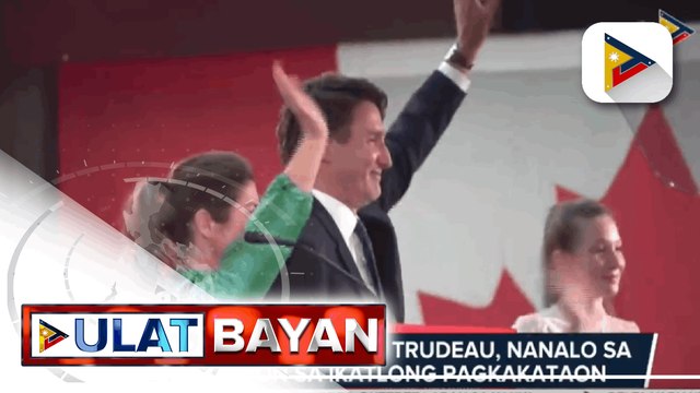 ULAT ABROAD: Canadian PM Justin Trudeau, nanalo sa eleksyon sa ikatlong pagkakataon; Mga fully vaccinated foreign traveler, papayagan nang makapasok sa US sa Nobyembre; K-Pop group na BTS, naghatid ng inspirasyon sa UN General Assembly