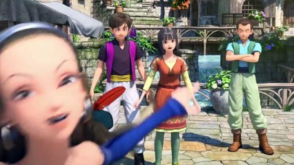 Cinemática de introducción de Dragon Quest XI