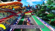 Takashi Iizuka ofrece un nuevo vistazo a Team Sonic Racing