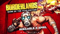 Tráiler de anuncio de Borderlands: Edición Juego del Año