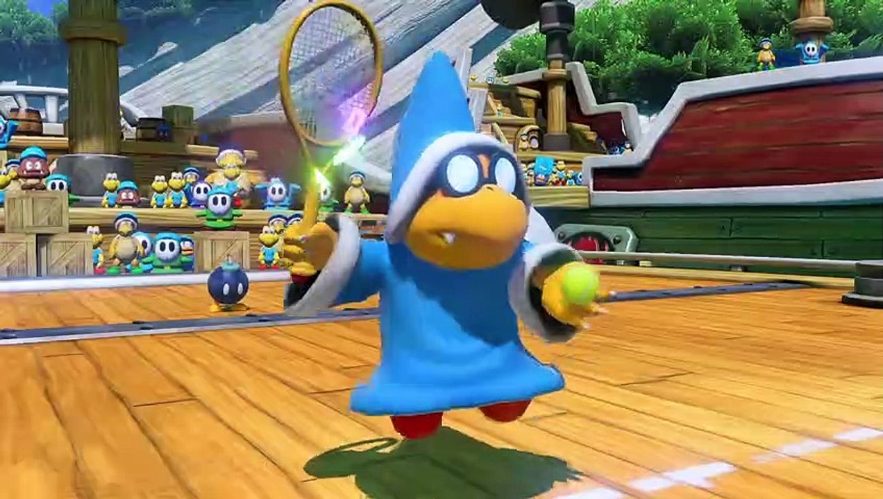 Mario Tennis Aces presenta a Kamek, nuevo personaje