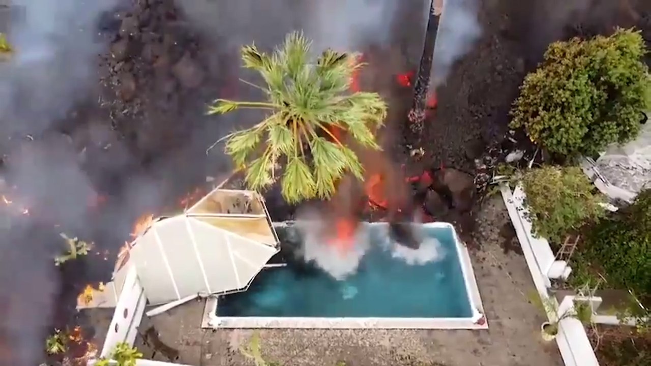 «Votre vie entière s'en va comme ça...» : la détresse des victimes de l'éruption à La Palma