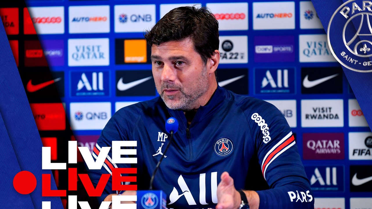 Replay : Conférence de presse de Mauricio Pochettino avant Metz - Paris Saint-Germain