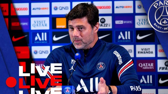 Replay : Conférence de presse de Mauricio Pochettino avant Metz - Paris Saint-Germain