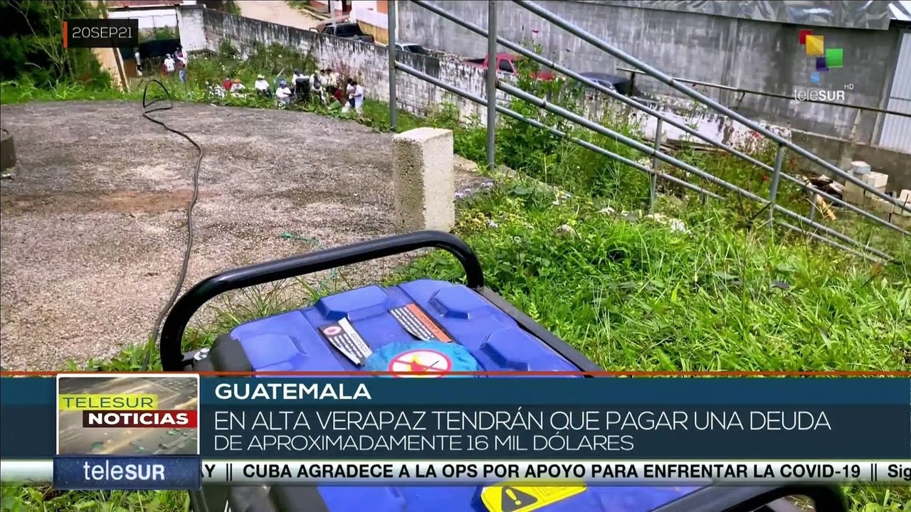 Familias guatemaltecas denuncian que son excluidas de la reconexión eléctrica