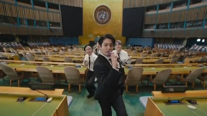 K-Pop-Band BTS tritt vor UN-Generalversammlung auf