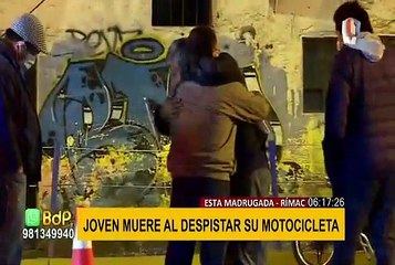 Rímac: motociclista pierde el control del vehículo y muere