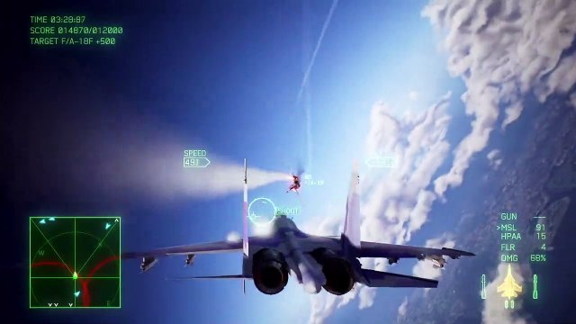 2 años de Ace Combat 7, avance en vídeo de la actualización gratuita del juego de combates aéreos