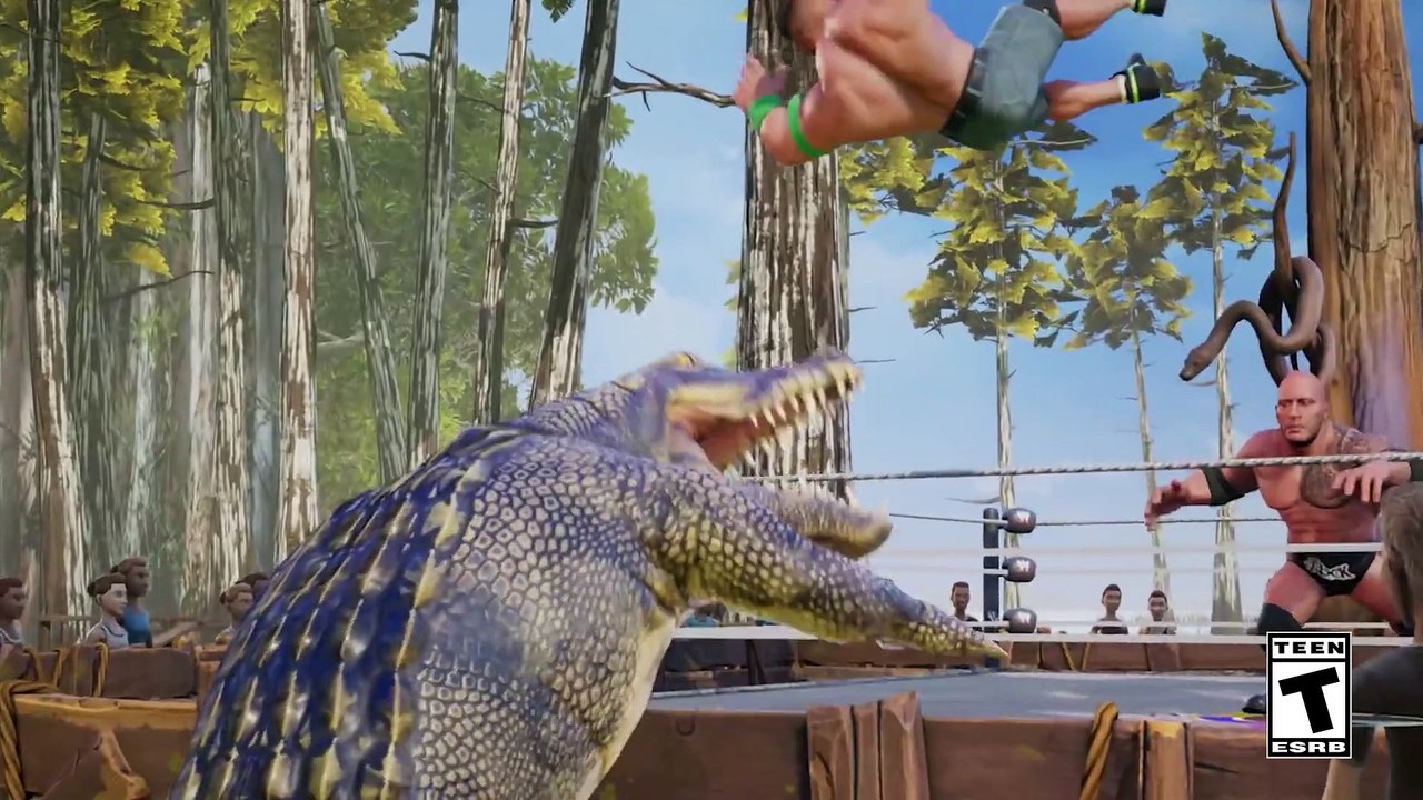 Tráiler de anuncio de WWE 2K Playgrounds: lucha...