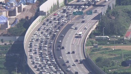 하늘에서 본 한가위...달라진 풍경 / YTN