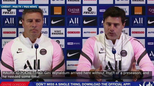 Mauricio Pochettino évoque le positionnement de Georginio Wijnaldum