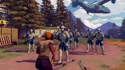 Viaja hasta los Estados Divididos de América en Dustborn, una aventura narrativa que presenta tráiler