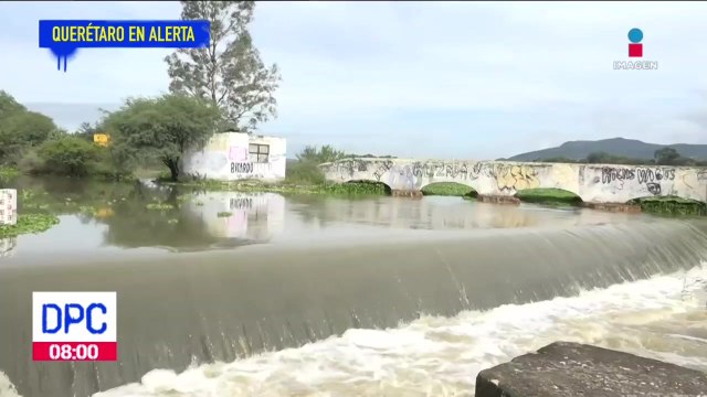 Más de 100 familias desalojadas en Querétaro por inundaciones