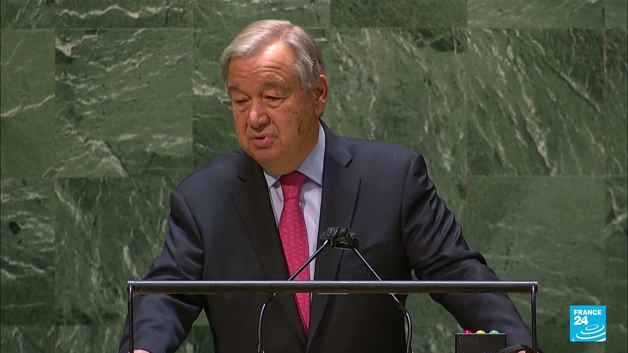 REPLAY - UN General Assembly: Secretary general delivers opening speech