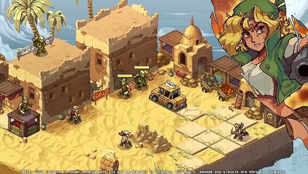 Tráiler de anuncio de Metal Slug Tactics, un RPG táctico para traer de vuelta la saga de SNK