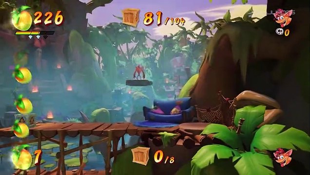 Echamos una partida a Crash Bandicoot 4 en Nintendo Switch y os lo mostramos en este gameplay