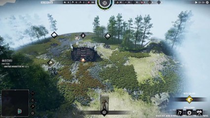 Primer gameplay de Frozenheim: el RTS vikingo nos enseña a construir y batallar sobre el mapa