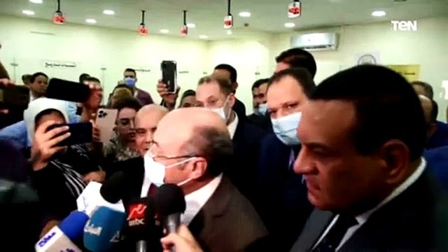 وزير العدل ومحافظ البحيرة يفتتحان مجمع محاكم شمال دمنهور