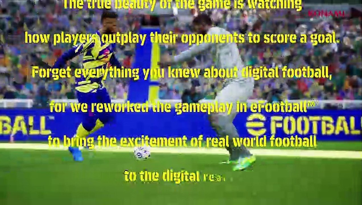 Puro realismo: primer tráiler gameplay de eFoot...