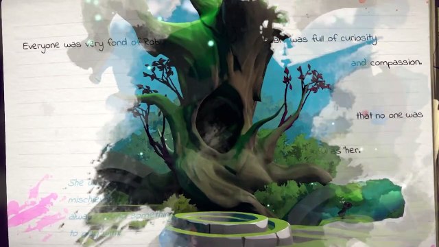 Plataformas y puzles por un vibrante mundo de fantasía en el tráiler de lanzamiento de Lost Words