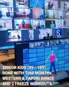 SENIOR KIDS 9yrs To 15yrs ONLINE DANCE Classes in SHIMLA MONTHLY TRAINING CONCEPT SMART STEPS RD Balram Ph 7899655110