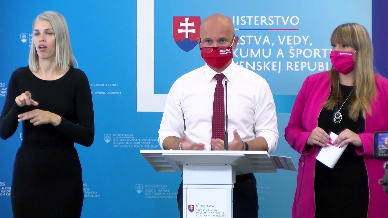ZÁZNAM: B. Gröhling: Prvé financie z plánu obnovy pôjdu na podporu znevýhodnených žiakov