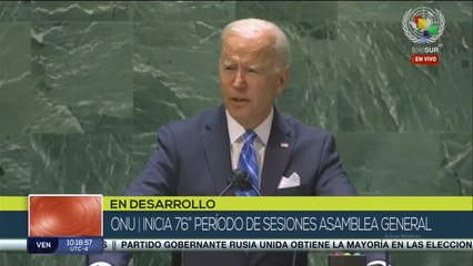 Joe Biden: Creo en un estado judío democrático en paz con uno palestino democrático