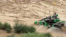 धोरों में गरजे सेना के टैंक